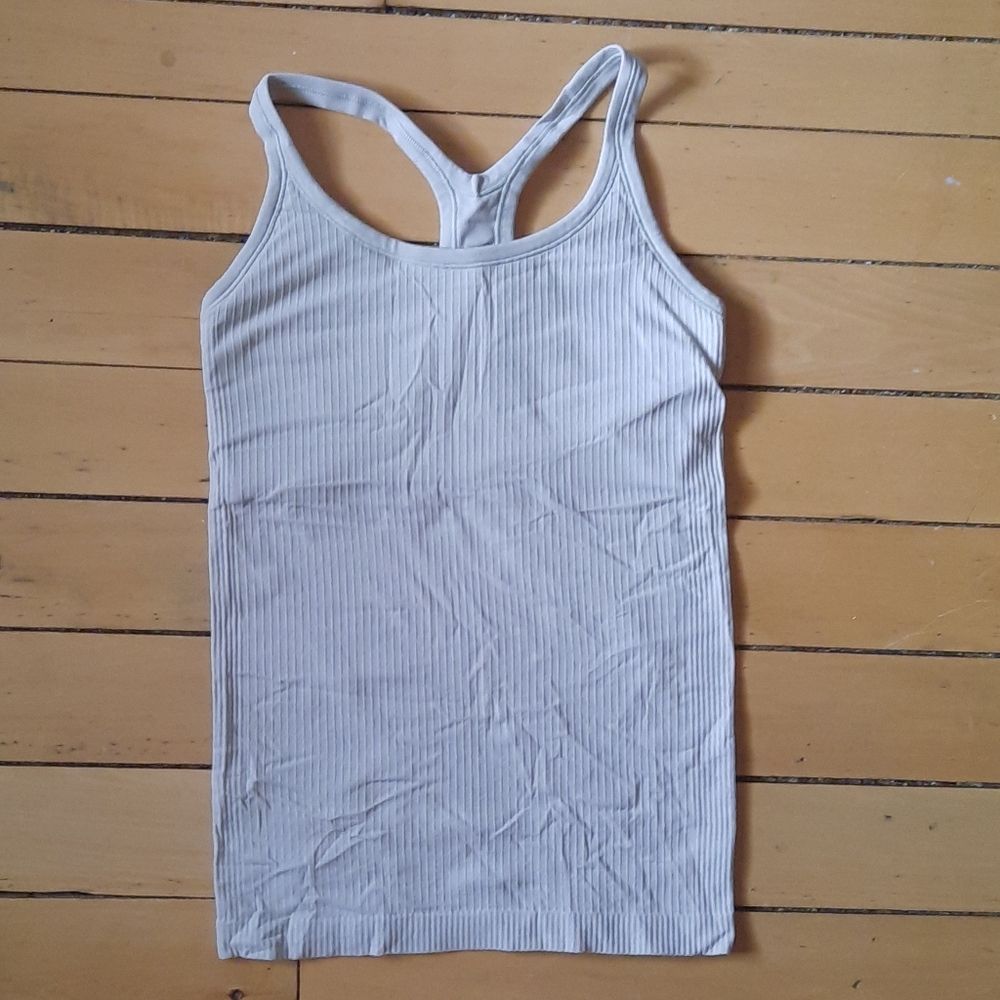 Lululemon light green tank top